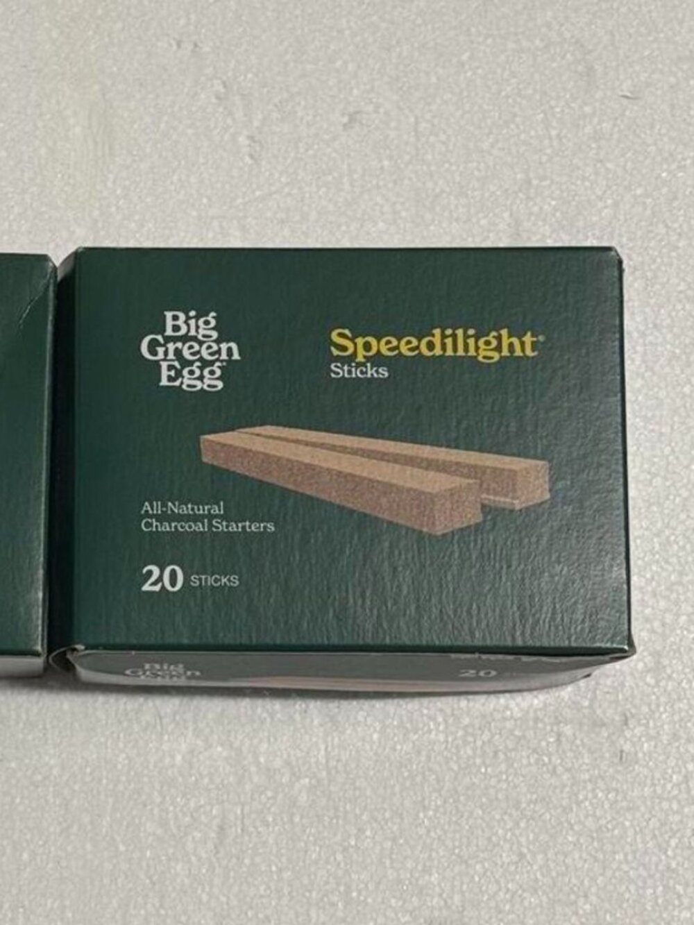 Big Green Egg SpeediLight Charcoal Starters β 2 Boxes β 40 Starter Sticks Total
